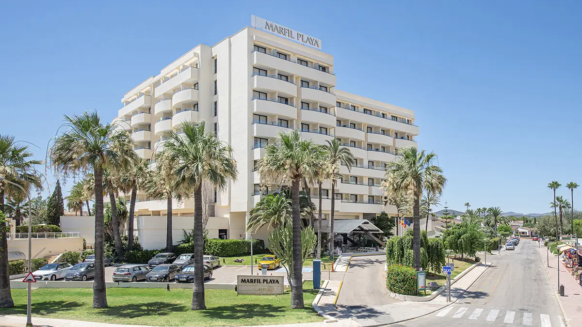 Vista general exterior del edificio del hotel Welike Hotel Marfil Playa