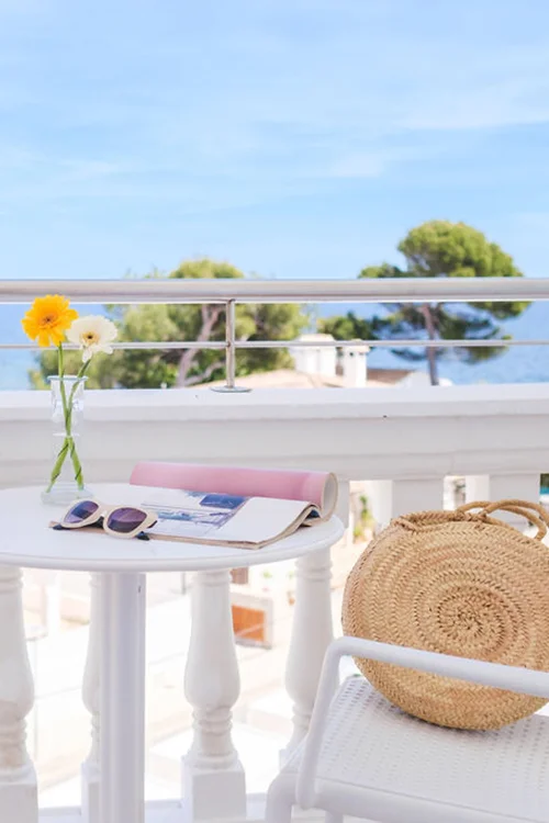 Vista desde el balcón de una de las habitaciones del Welikehotel Triton Beach