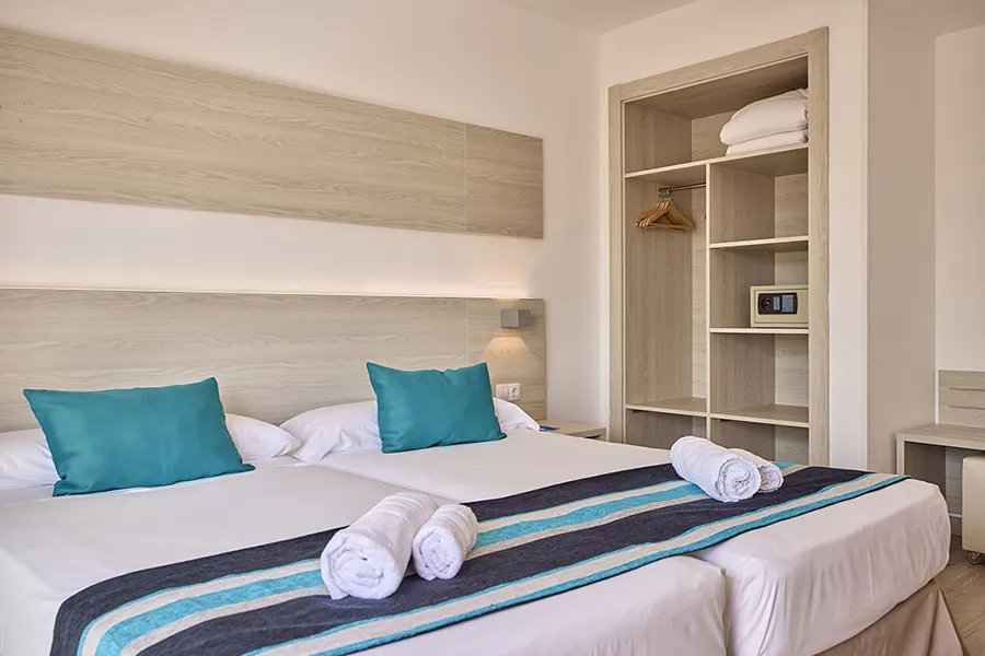 camas Twin Confortables camas Twin Habitación Doble Confort con Balcón Welike Fénix