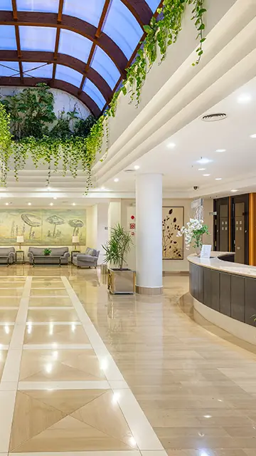 Hall de recepción Welike Hotel Marfil Playa