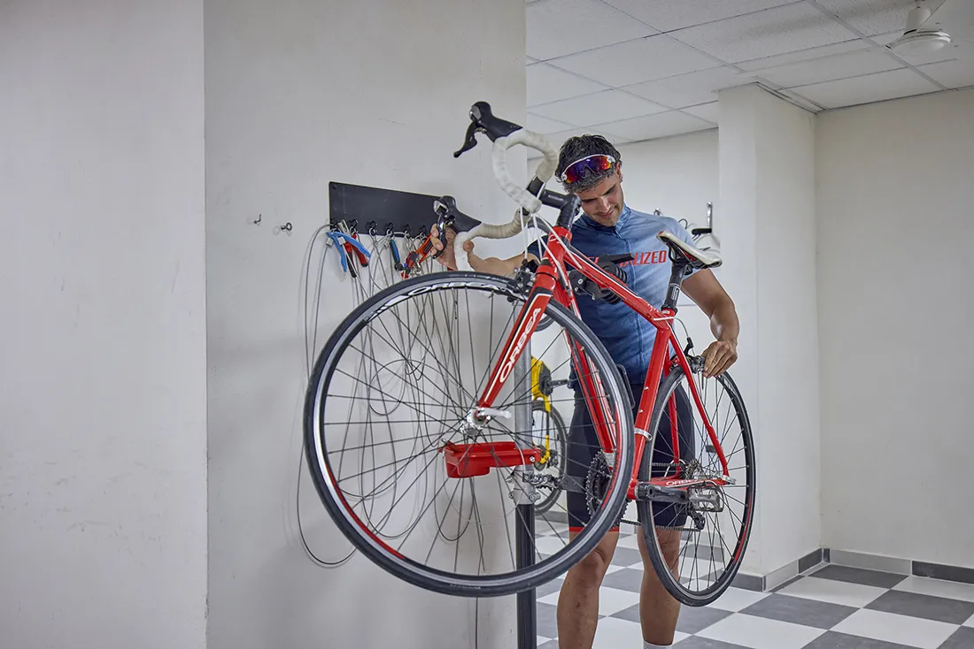 Bicycle workshop at Welikehotel Fenix